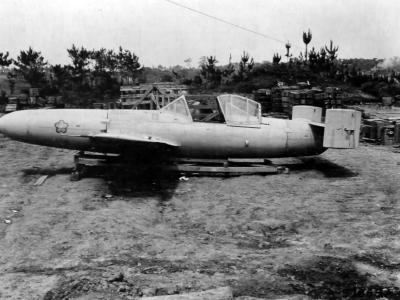 Yokosuka MXY7 Ohka left side Okinawa