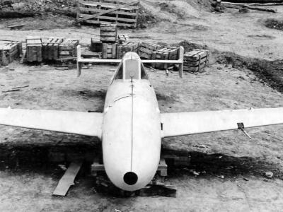 Yokosuka MXY7 Ohka nose Okinawa