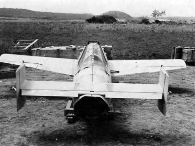 Yokosuka MXY7 Ohka rear view