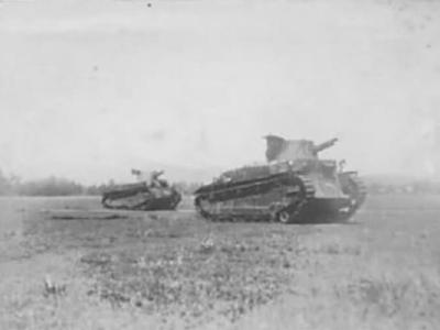 Japanese Type 89 tanks