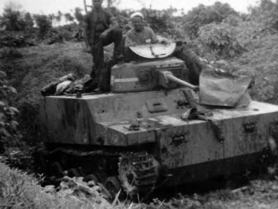 Type 2 Ka-Mi tank 1945 Mili Atoll