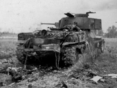 Type 97 Shinhoto Chi Ha Medium Tank Saipan June 1944