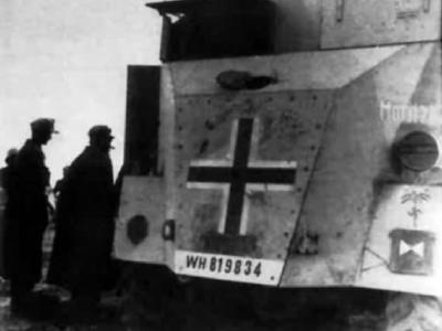 Armored car AEC Dorchester Moritz 26