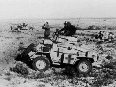 Humber armoured car afrika korps