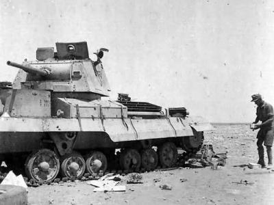 Destroyed A9, North Africa