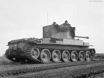 Challenger tank of 11th Armoured Division Holland 17 October 1944
