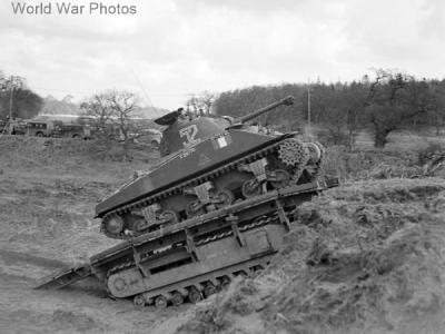 Churchill Ark and Sherman 52 „Spiteful”