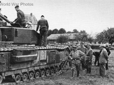 Churchill III after Dieppe