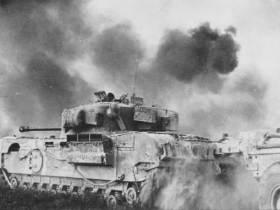Churchill Mk VII tank „Calgary” of 8th Army Senio River Italy 1945