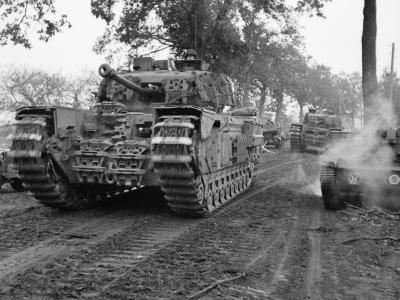Churchills of the 6th Guards Tank Brigade November 1944