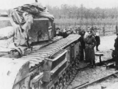 German Churchill tank 05