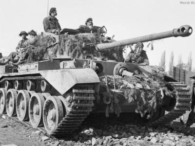 Comet of 2nd Fife and Forfar Yeomanry Petershagen 7 April 1945 3