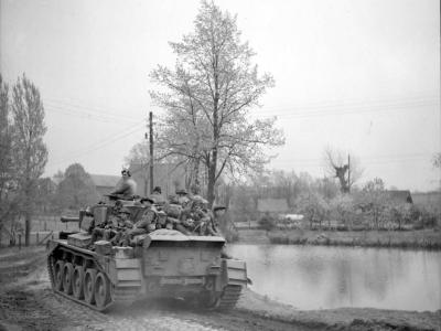 Comet of the 3rd Royal Tank Regiment 2 May 1945