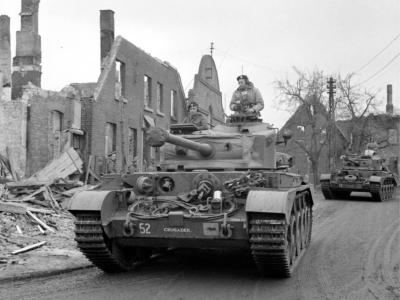 Comets of 11th Armoured Division 30 March 1945