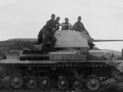 Captured A10 tank