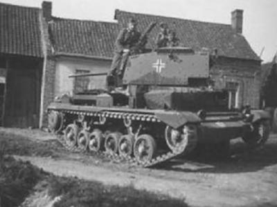 German Kreuzer Panzerkampfwagen Mk II 742(e) A10