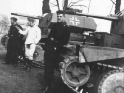 German tanks A13 Mk II (Cruiser Tank Mk IV)