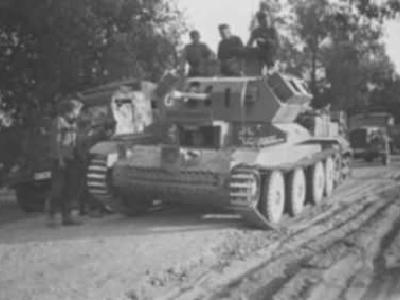 German A13 Kreuzer Panzerkampfwagen Mk.IV 744(e)