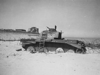 A13 Mk I 56A of British 1st Armoured Division – Dunkirk 1940