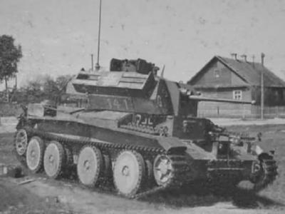 German tank A13 Mk II (Cruiser Tank Mk IV) #141