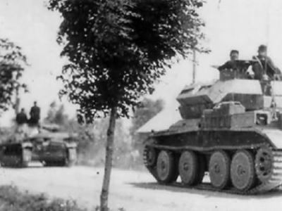 German tank A13 Mk II (Cruiser Tank Mk IV) 9