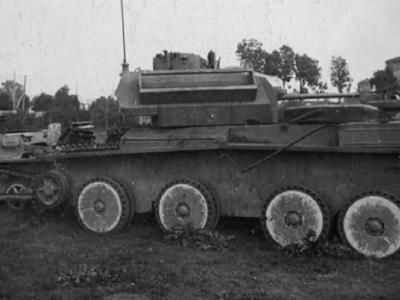 German tank A13 Mk II (Cruiser Tank Mk IV) 10