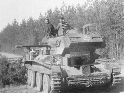 A13 Mk II #142 – tank in german service