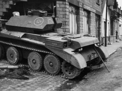 Abandoned A13 Mk IIA T9163, Calais 1940