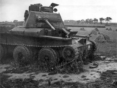 Destoyed A13 France 1940