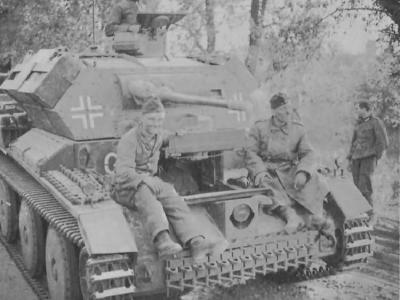 Kreuzer Panzerkampfwagen Mk IV 744(e) A13 Beute Panzer