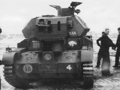 Tank A13 Mk II of 1st Armoured Division
