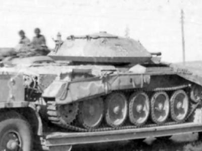Crusader tank in german service DAK