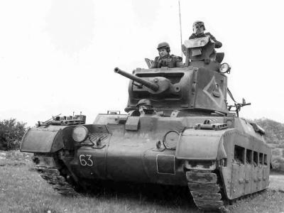 Matilda „Diana” of 47th Royal Tank Regiment, 24th Armoured Brigade, 8th Armoured Division