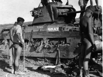 Matilda A12 Mk II tank named Gnat