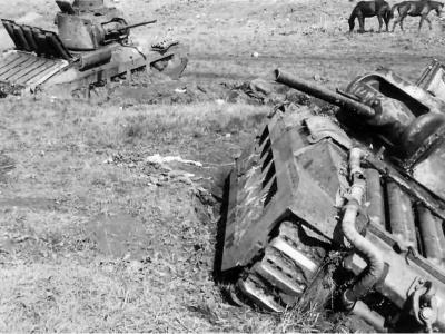Russian Matilda tank number 25