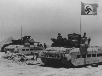 German Matilda A12 Mk II tanks