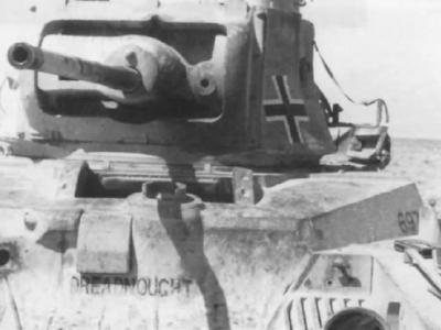 German Matilda A12 Mk II tank Dreadnought