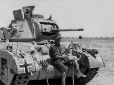 Infanterie Panzerkampfwagen Mk.II 748(e) Matilda II of the Afrika Korps