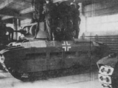 German Matilda tank 7