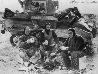 British Troops Bardia 1941 Vickers VI