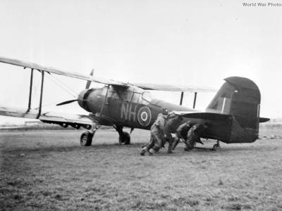 Fairey Albacore of No. 119 Squadron Belgium