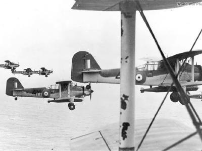 Formation of Fairey Albacore