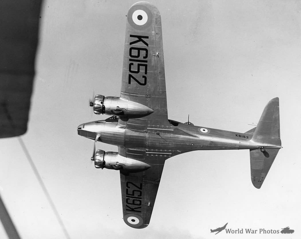 Anson Mk I K6152 1st Prod Trials 1935