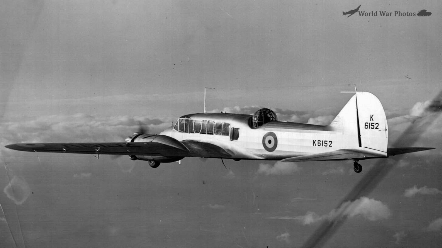 Anson Mk I K6152 1st Production Aircraft