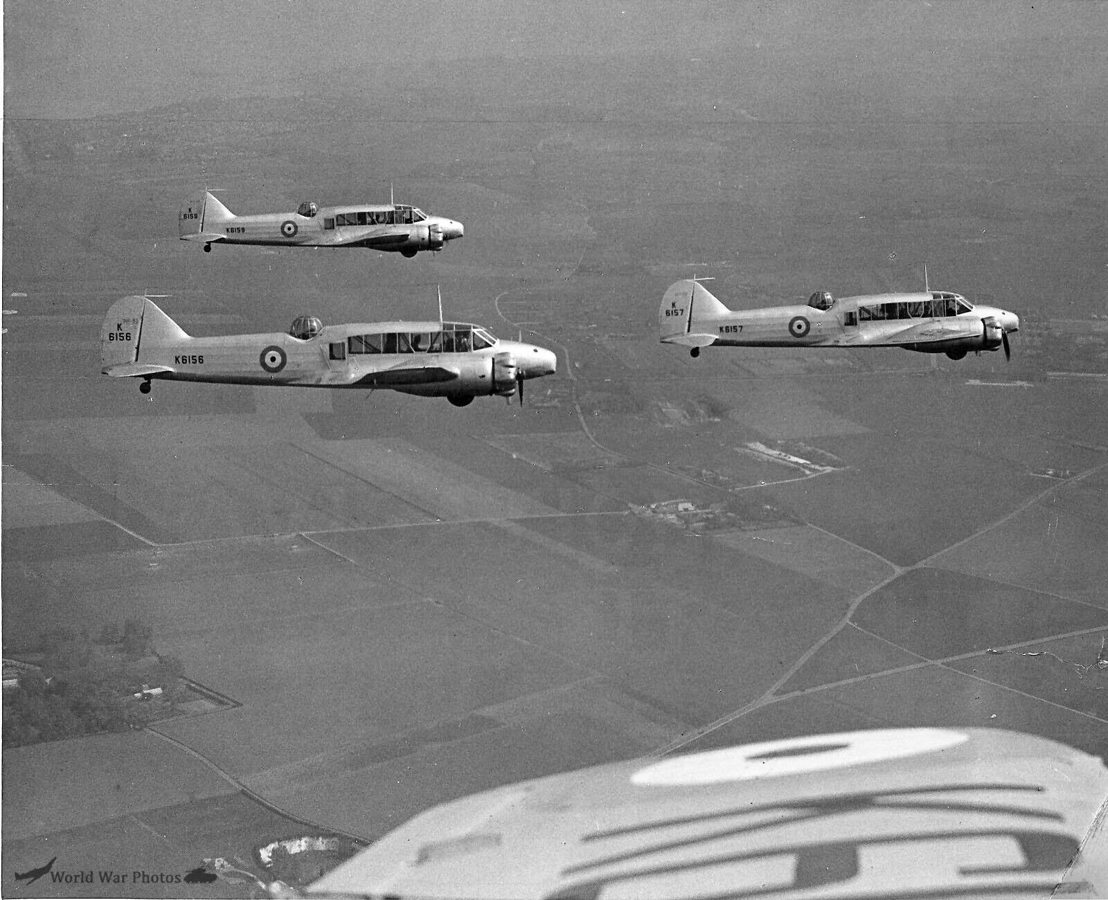 Ansons K6159 K6157 K6156 12 May 1937