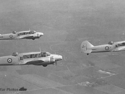 Avro Ansons K6156 K6157 and K615