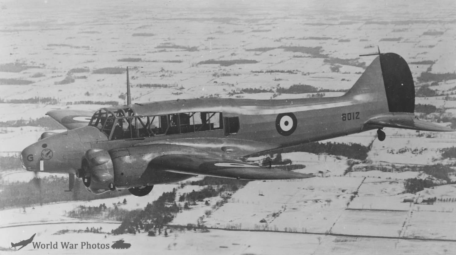 RCAF Avro Anson 6012