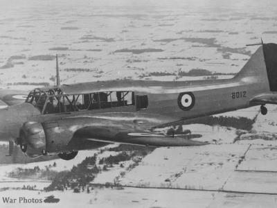 RCAF Avro Anson 6012