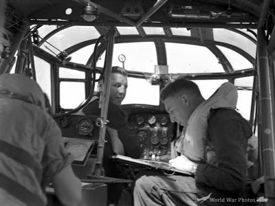 RNZAF Anson cockpit