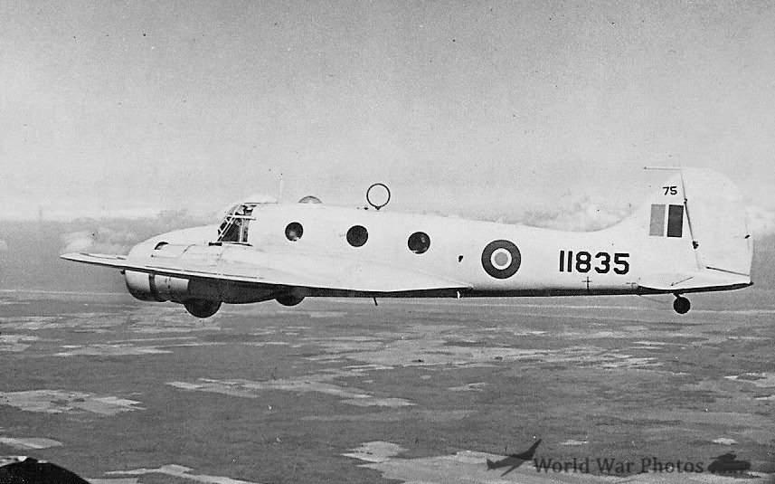 Royal Canadian Air Force Avro Anson 11835